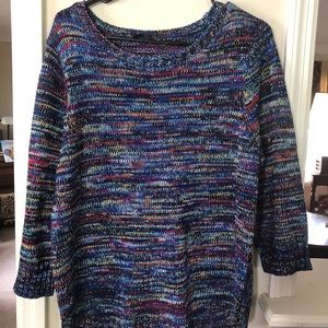 Multi-colored sweater